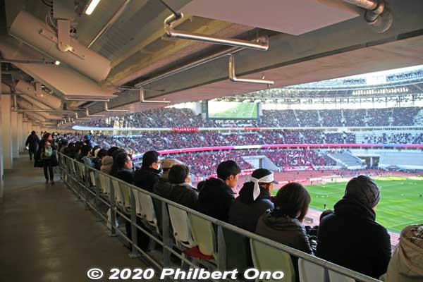 2nd tier concourse.
Keywords: tokyo shinjuku olympic national stadium soccer football