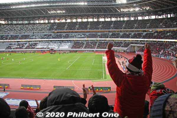 Vissel Kobe won 2-0.
Keywords: tokyo shinjuku olympic national stadium soccer football