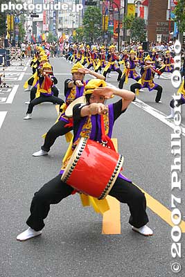 Keywords: tokyo shinjuku-ku east exit okinawa taiko drum dance eisa matsuri festival