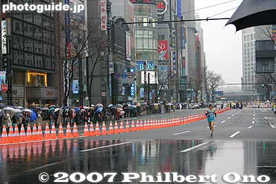 Well over a million people lined the streets to watch the marathon.
Keywords: tokyo marathon runners race