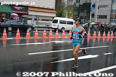 Hayashi Masashi, finished 4th.
Keywords: tokyo marathon runners race
