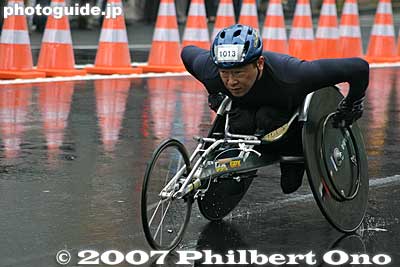 Wheelchair racer
Keywords: tokyo marathon runners race