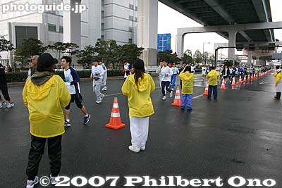 Keywords: tokyo marathon race runners ariake