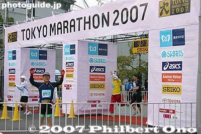 Hi mom!
Keywords: tokyo marathon race runners big sight koto-ku kotosports