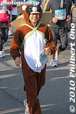 Tanuki or raccoon dog.
Keywords: tokyo marathon 2010 costume players cosplayers 