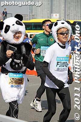 Pandas are popular, especially this year when a pair of giant pandas from China will be in Ueno Zoo.
