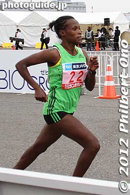 Tokyo Marathon 2012's woman winner was Atsede Habtamu
Keywords: tokyo marathon runners 2012