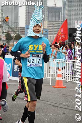Tokyo Sky Tree.
Keywords: tokyo marathon runners 2012 cosplayers costume