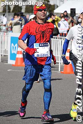 Spiderman
Keywords: tokyo koto ward big sight marathon 2013
