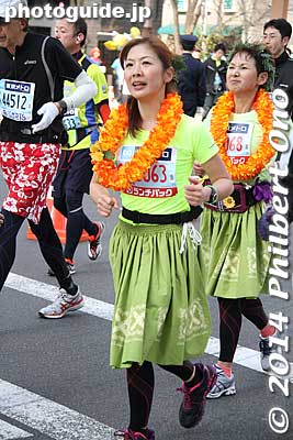 Hula dancers
Keywords: Tokyo Marathon
