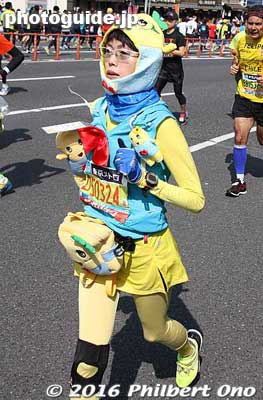 Funasshi is as popular as ever from Funabashi, Chiba.
Keywords: tokyo marathon 2016 cosplayer runners costumes