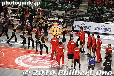 Keywords: tokyo koto-ku ward ariake Coliseum bj league pro basketball osaka evessa higashi-mikawa hamamatsu phoenix cheerleaders