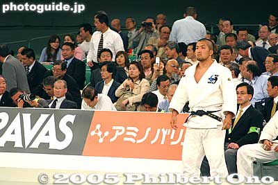 Athens Gold Medalist Keiji Suzuki pyches himself up
Keywords: tokyo budokan kudanshita judo keiji suzuki