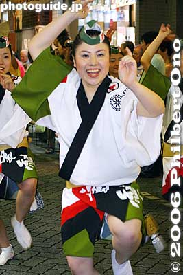 Keywords: tokyo suginami-ku koenji awa odori dance festival matsuri woman women