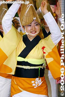 Keywords: tokyo suginami-ku koenji awa odori dance festival matsuribijin woman women kimono