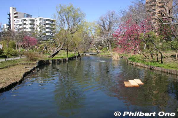 Garden pond is slender.
Keywords: tokyo sumida-ku Mukojima Hyakkaen Garden