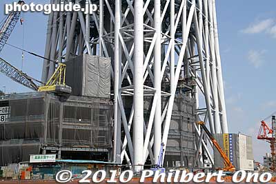I hope it has a large elevator because huge crowds will be visiting this tower.
Keywords: tokyo sumida-ku ward sky tree tower oshiage