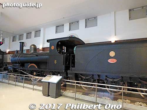 Enter the museum and you see this first: B1 class steam locomotive – No. 5 (built 1898 by Beyer, Peacock and Company).
Keywords: tokyo sumida-ku tobu museum train railway