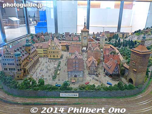 Model train diorama at Tobu Museum. This is Rothenburg.
Keywords: tokyo sumida-ku tobu museum train railway railroad