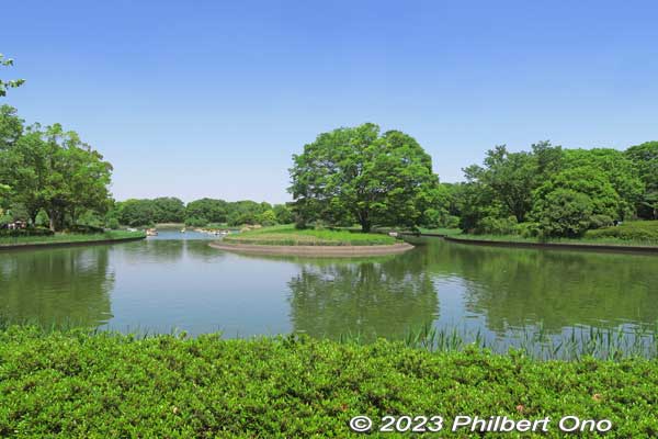 The park has multiple ponds, but this Waterfowl Pond is the largest one.
Keywords: tokyo tachikawa showa kinen park pond