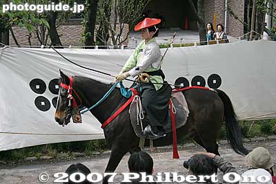 Keywords: tokyo taito-ku ward asakusa yabusame horseback archery sumida park