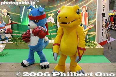 Digimon Savers
Kids could have their picture taken with these characters.
Keywords: tokyo anime fair