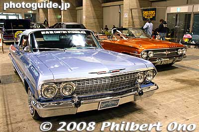 The Chevrolet Impala was by far the most common or popular lowrider car at the show.
Keywords: tokyo chiba makuhari lowrider car show automobile vintage 
