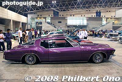 Such distinctive styling. It's such a huge car, with only two doors.
Keywords: tokyo chiba makuhari lowrider car show automobile vintage 