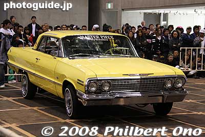 Ready to hop
Keywords: tokyo chiba makuhari lowrider car show automobile vintage 