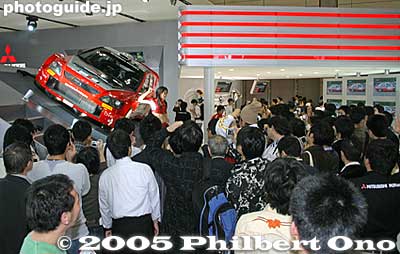 Mitsubishi Motors
She attracted a big crowd of snapshooters and oglers.
Keywords: tokyo motor show makuhari messe chiba car automobile