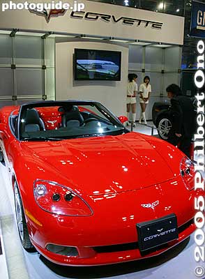 Chevrolet Corvette Convertible
Corvette, but why no Camaro at the show too?
Keywords: tokyo motor show makuhari messe chiba car automobile