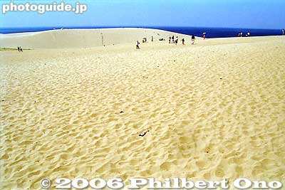 Tottori Sand Dunes looked like this when I first visited years ago. The shape does not seem to change.
Keywords: tottori sand dunes sakyu