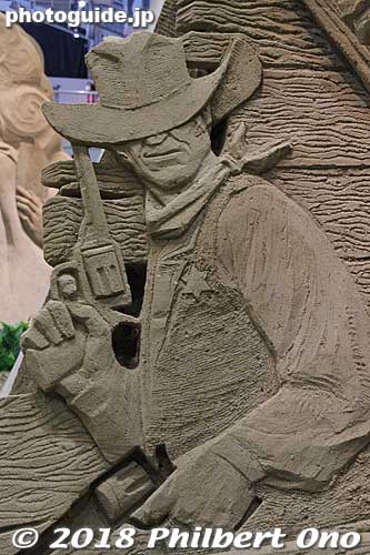 "The Wild West"
Keywords: tottori Sand Museum sculptures