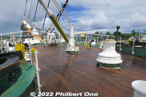 Forecastle deck
Keywords: Toyama Shinko Port imizu kaio kaiwo maru museum ship