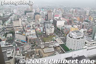 View of Yamagata on the east side of Yamagata Station as seen from Kajo Central.
Keywords: yamagata kajo central 