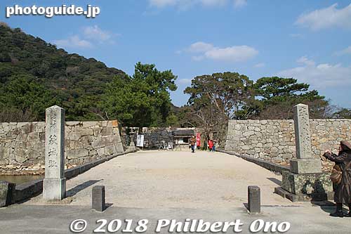 Bridge to Hagi Castle. National Historic Site.
Keywords: yamaguchi hagi castle