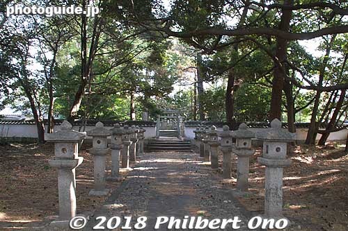 Keywords: yamaguchi hagi Tenjuin Mausoleum mori terumoto grave