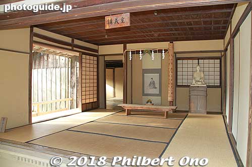 Shoka-sonjuku school lecture room.
Keywords: yamaguchi hagi yoshida shoin jinja shrine