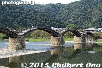 Keywords: yamaguchi iwakuni kintaikyo bridge