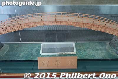 Model of Kintaikyo Bridge.
Keywords: yamaguchi iwakuni kintaikyo bridge Shin-Iwakuni Station