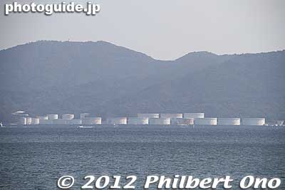 Oil refineries along Tokuyama.
Keywords: yamaguchi tokuyama seto inland sea