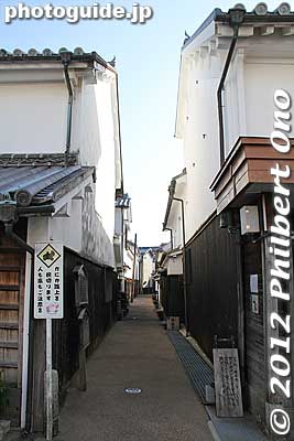 Narrow alley
Keywords: yamaguchi yanai shirakabe white wall traditional townscape