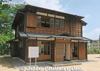 Preserved summer villa of Robert W. Irwin in Ikaho, Gunma.