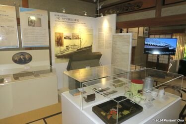 Exhibits in Canada Museum.